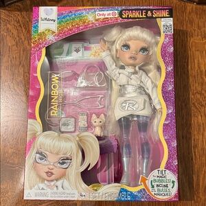 Rainbow high Sparkle & Shine Whitney Doll with White and Purple Accessories